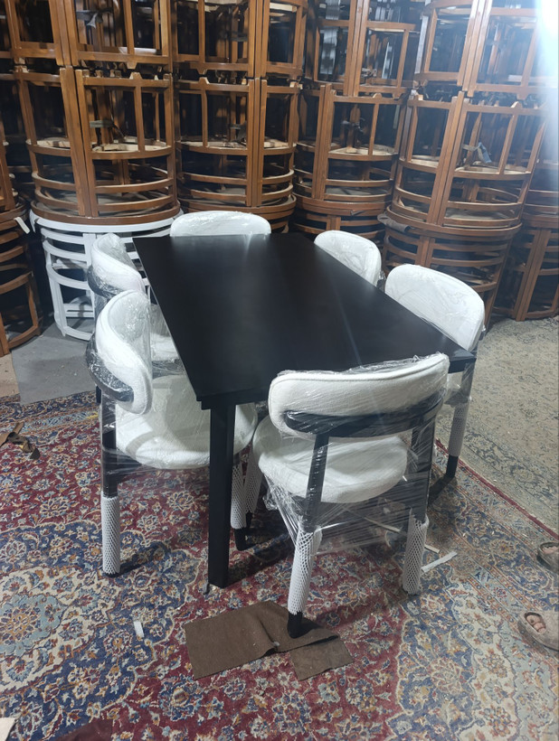 میز و صندلی ناهارخوری چهارنفره نوبل