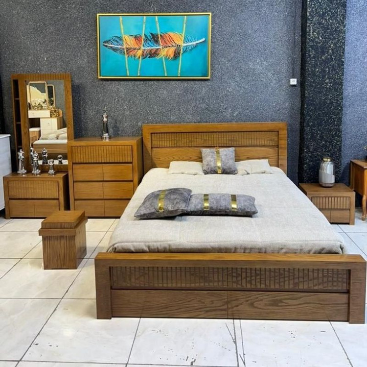 سرویس خواب کامل (تخت و دراور و فایل آینه)