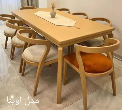 سرویس ناهارخوری ۸ نفره چوبی